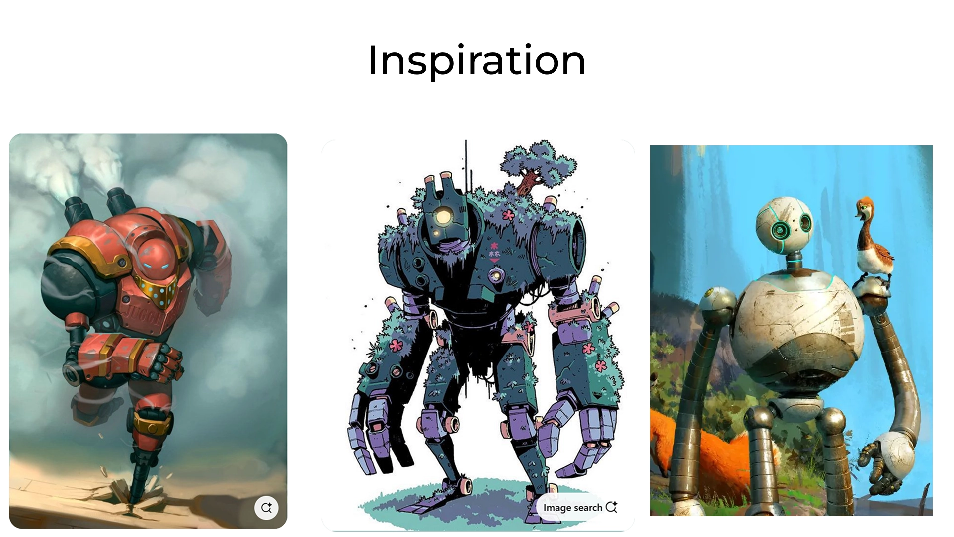 Inspiration du robot